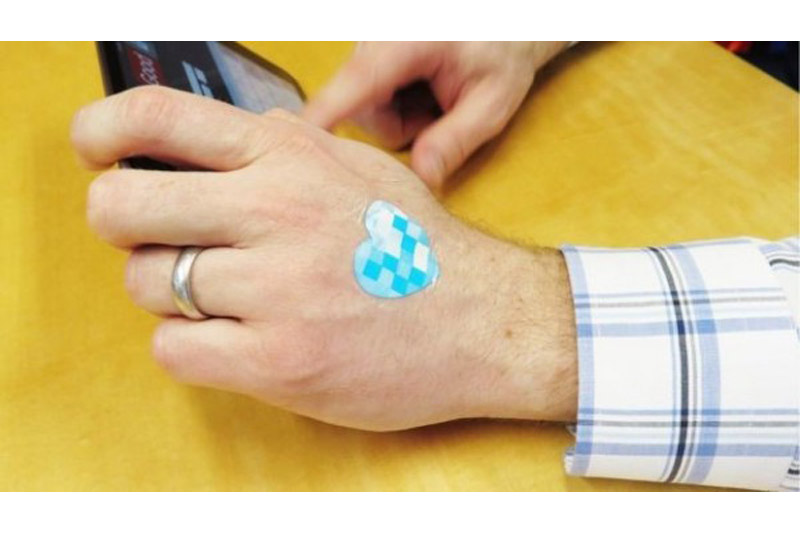 歐萊雅智能皮膚貼片